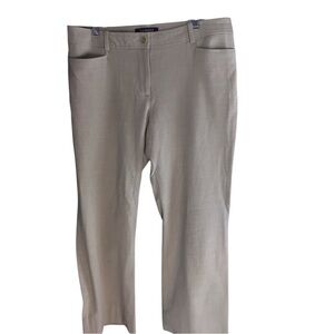 Talbots Cream Chinos Classic Cotton Blend